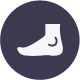 common ankle problems icon
