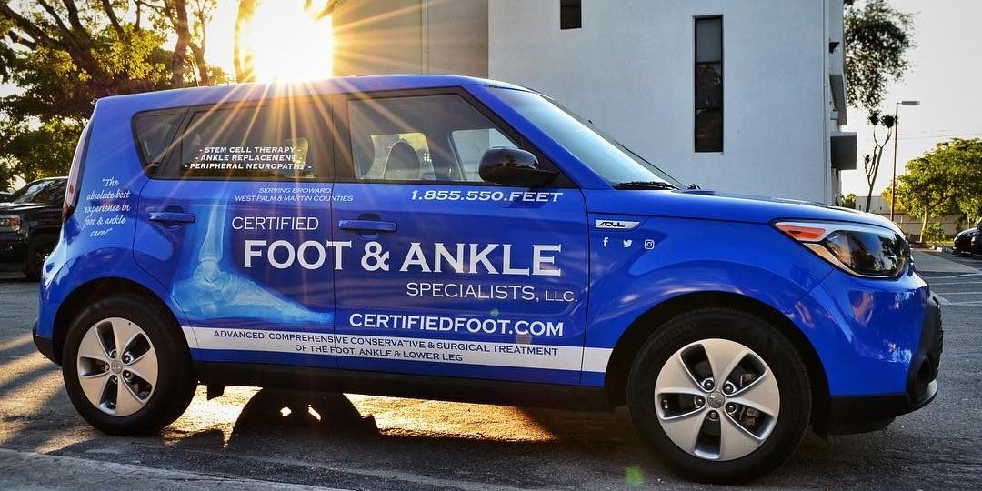 certified foot and ankle vehicle