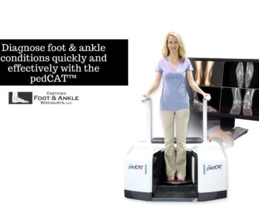 Diagnose foot & ankle conditions quickly and effectively with the pedCAT™