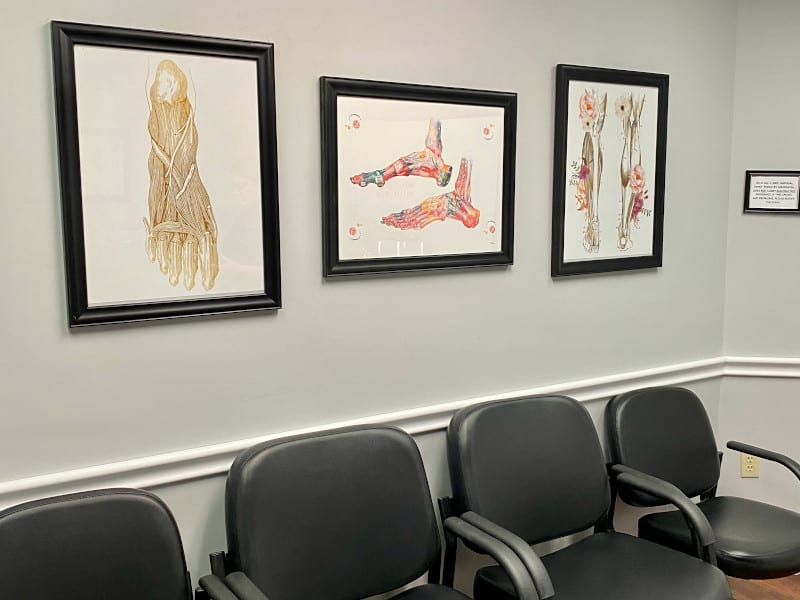 Imperial Point Podiatry Clinical Patient Waiting Area Certified Foot