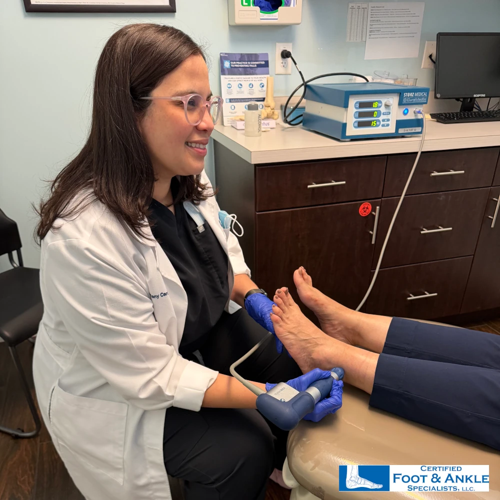 Shockwave Theraphy with Dr. Cerda for Heel Pain Shockwave Theraphy with Dr. Cerda for Heel Pain