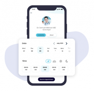 healOW appointment app image