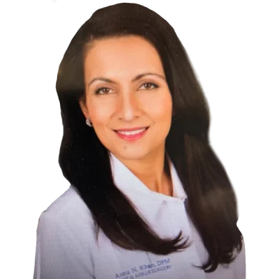 Dr Asma Khan DPM Certified Foot and Ankle Specialists at Palm Harbor and Brandon